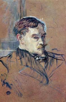 Romain Coolus Artwork by Henri de Toulouse-Lautrec