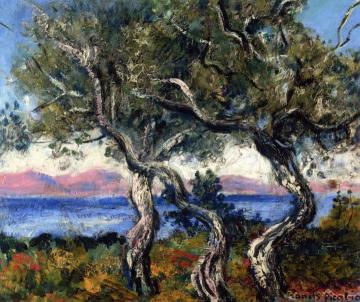 Olive Trees Artwork by Francis Picabia
