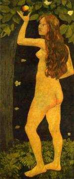 Eve Picking the Apple Artwork by Paul Serusier