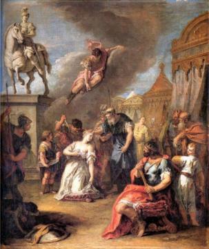 Sacrifice of Polyxena Artwork by Sebastiano Ricci