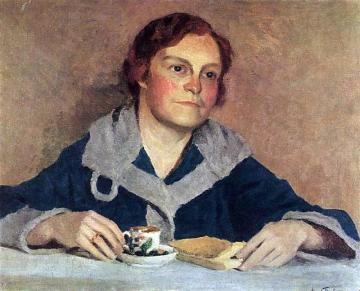 Portrait Of The Artist's Wife Artwork by Igor Grabar