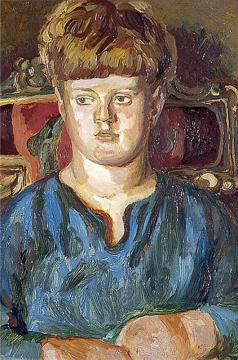 Quentin Bell As A Boy Artwork by Duncan Grant