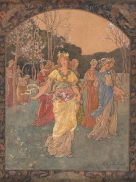 April Artwork by Elisabeth Sonrel