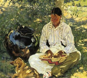 Sunspots Artwork by Walter Ufer