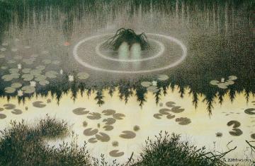 Nokken Artwork by Theodor Kittelsen