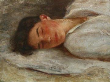 Summer Dreams (sketch) Artwork by Henry Scott Tuke