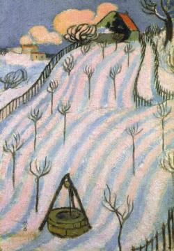 Furrows In The Snow Artwork by Maurice Denis