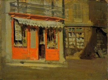 The Red Shop Artwork by Walter Richard Sickert