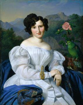 Countess Széchenyi Artwork by Ferdinand Georg Waldmuller