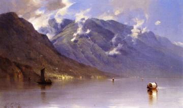 Cadenabbia On Lake Como Artwork by John Ferguson Weir
