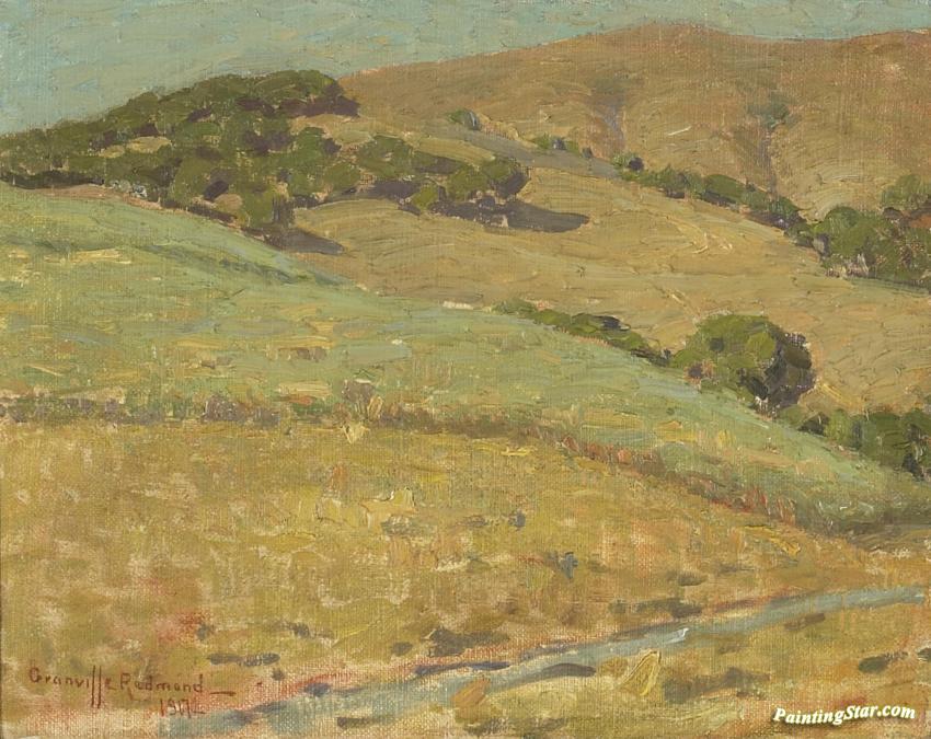 Afternoon (study), 1917 Artwork by Granville Redmond