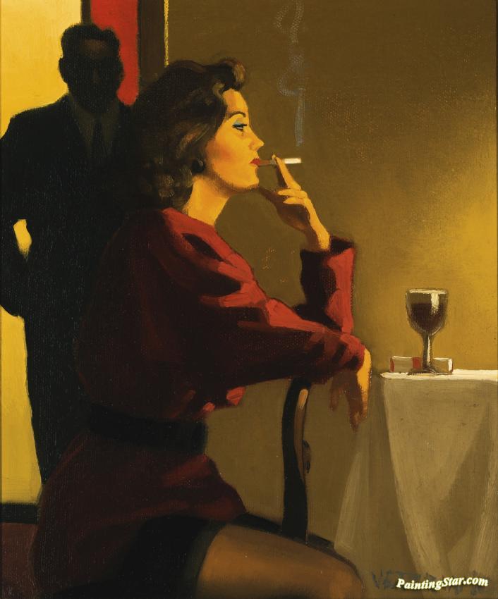 Someone To Watch Over Me (study) Artwork by Jack Vettriano