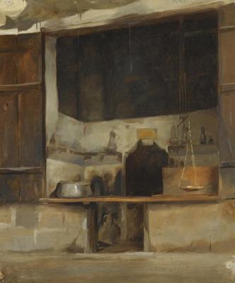A Shop In Cairo Artwork by Theodoros Ralli