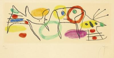 La Magie Quotidienne Artwork by Joan Miró