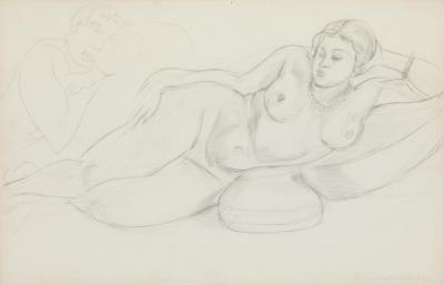 Femme Couchee Artwork by Henri Matisse
