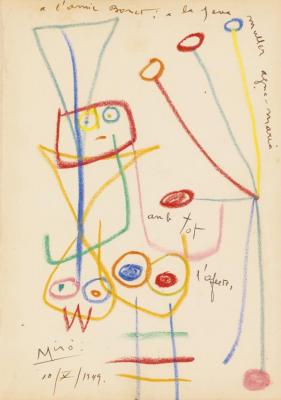 Sans Titre Artwork by Joan Miró