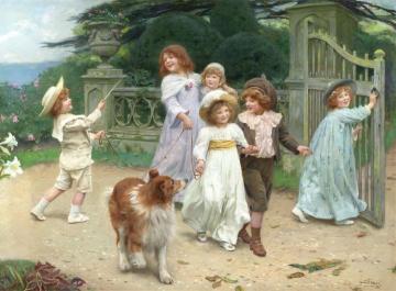 Home Team Artwork by Arthur John Elsley