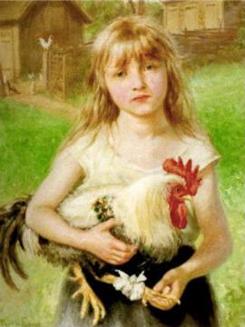 The Little Vet Artwork by Thyra Knut-Ekwall de Ullman