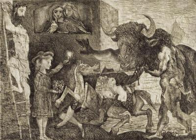 Minotauromachy Artwork by Pablo Picasso