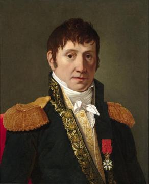 Portrait Of Marechal (marshal) Soult, Circle Artwork by Jacques Louis David