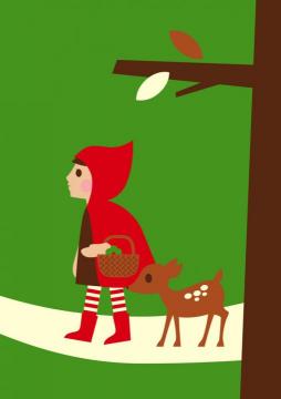 LITTLE RED Artwork by Dicky Bird