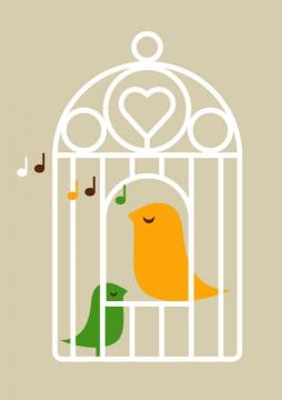 SINGING BIRDS 2 Artwork by Dicky Bird