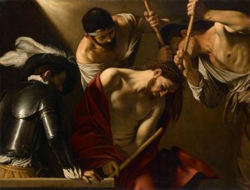 The Crowning With Thorns Artwork by Caravaggio