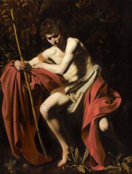 Saint John The Baptist In The Wilderness Artwork by Caravaggio