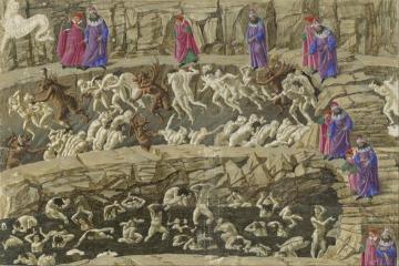 Drawings For Dante's Divine Comedy Artwork by Sandro Botticelli