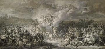 The Combat Of Diomedes,1776 Artwork by Jacques Louis David