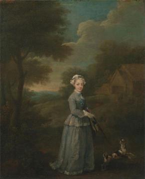 Miss Wood Artwork by William Hogarth