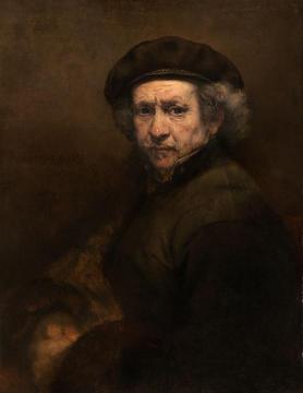 Self-portrait Artwork by Rembrandt van Rijn