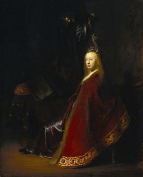 Minerva Artwork by Rembrandt van Rijn