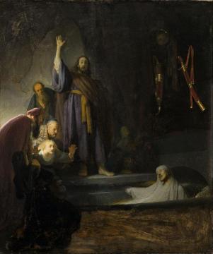 The Raising Of Lazarus Artwork by Rembrandt van Rijn