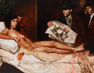 La Olimpia De Turno Artwork by Diego Dayer