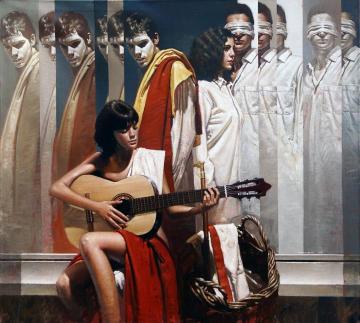 Como la musica Artwork by Diego Dayer