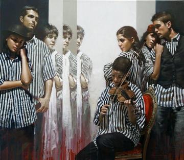 Concierto de violin Artwork by Diego Dayer