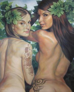Bacchae Artwork by Fran Recacha