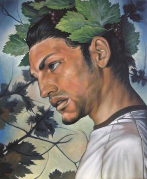 Bacchus Artwork by Fran Recacha