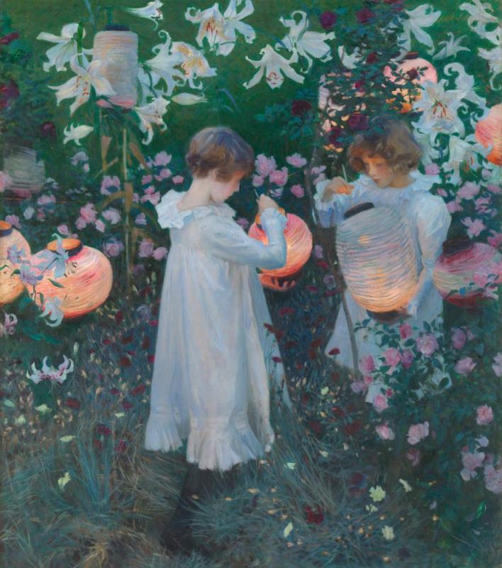 Carnation, Lily, Lily, Rose Artwork by John Singer Sargent