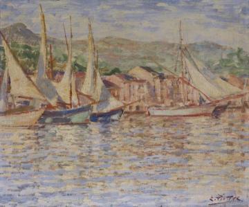 Saint Tropez Artwork by Evert Pieters