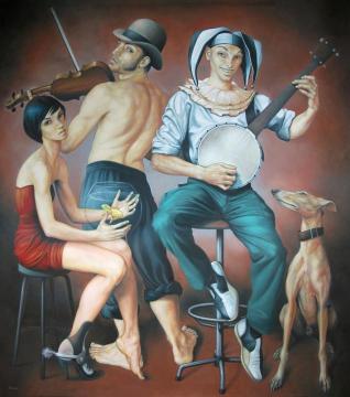 La boheme Artwork by Fran Recacha