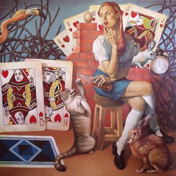 Oh, Wonderland! Artwork by Fran Recacha