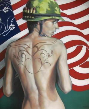 Soldier love Artwork by Fran Recacha