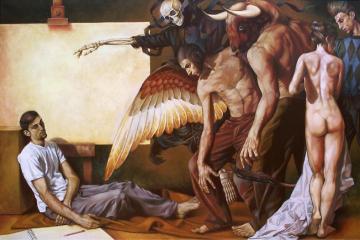 The painter's dream Artwork by Fran Recacha