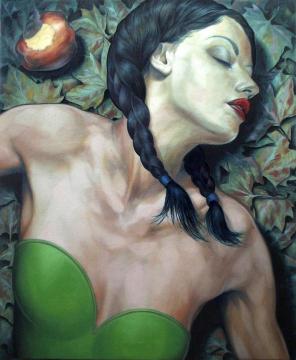 The temptation Artwork by Fran Recacha