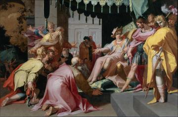 Joseph and his Brothers Artwork by Abraham Bloemaert