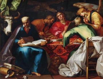 The Four Evangelists Artwork by Abraham Bloemaert