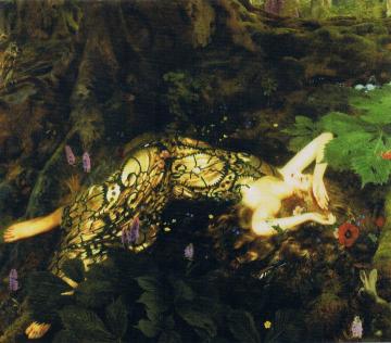 Titania Sleeps Artwork by Frank Cadogan Cowper
