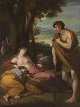 Cymon and Iphigenia Artwork by Benjamin West